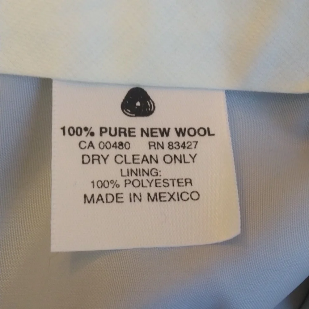 NWT Mark Shale Light Brown Wool Dress Pants  36 - 34 - Picture 9 of 13